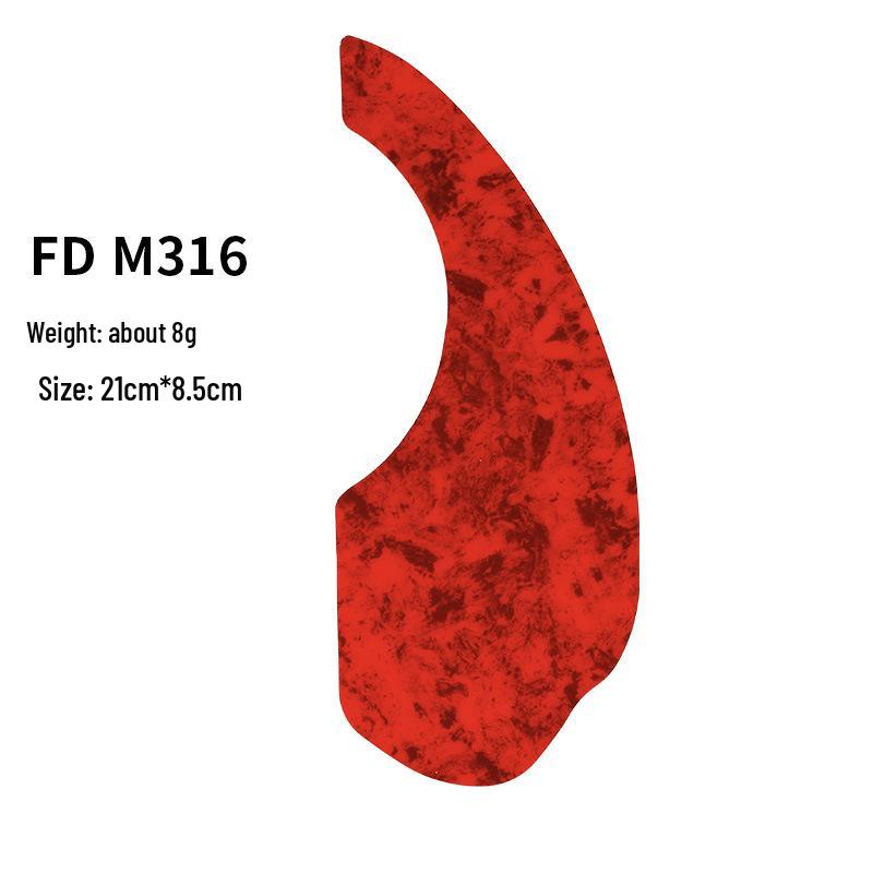 Naklejka panelowa pickguardu gitary chroniąca przed zarysowaniami dla gitar 38-41 calowych - Ochrona strun