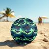 1pc Whale Aurora Size 5 Soccer Ball Professional Match Training Football Indoor &Outdoor Sports Ball Lightweight Durable C6535