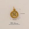 Pendentif Transfrontalier en Acier Inoxydable Or 18K: Série Personnalisée DIY pour Femmes