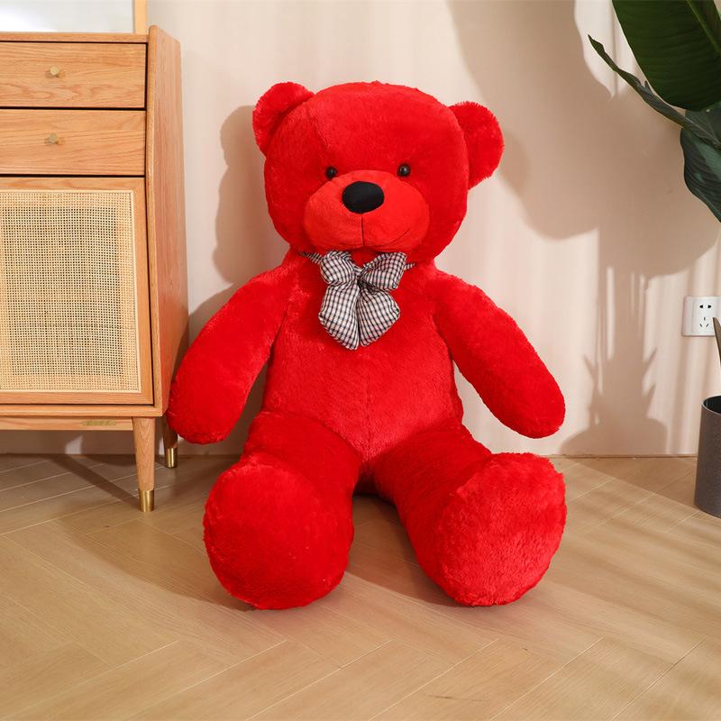 Fat Version Bear Doll Plush Toy Large Cloth Doll 1.6 Meters 2 Meters Big Bear Hug Bear Birthday Gift Female