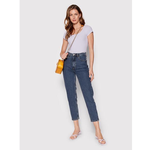 Джинсы Guess W2YA21 D4NH5 синий Mom Fit