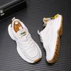 Fashion new Summer new mesh breathable small white shoes Korean version thick sole fashion casual sports shoes men Zapatillas Hombre a14