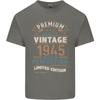 Premium Vintage 81st Birthday 1945 Unisexs Light Cotton TShirt