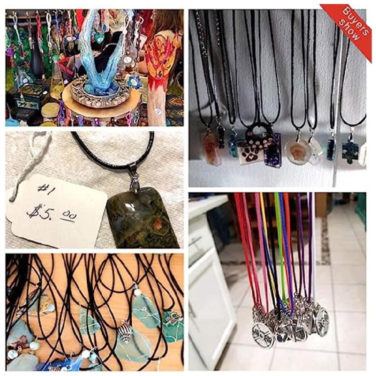 Soft Suedes Rope Lobster Clasp String Cord for Pendant Necklace Jewelry Making
