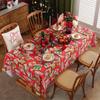 Christmas Tablecloth Holiday Wedding Party Table Cover Festive Craft Decor