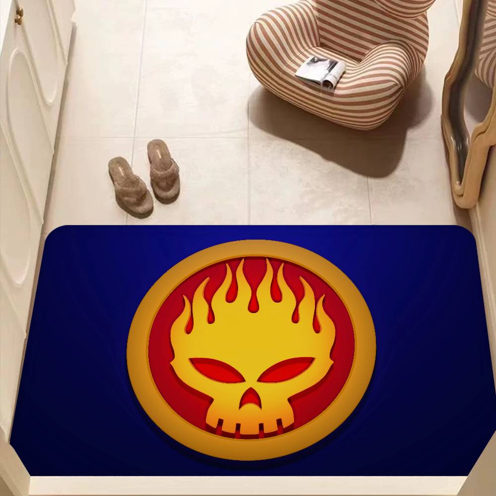 The O-Offspring Floor Mat Rectangle Anti-slip Home Soft Badmat Front Door Indoor Outdoor Mat Hotel Decor Mat
