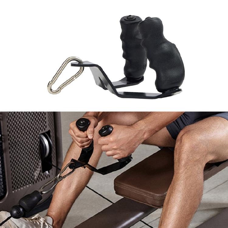 Rowing Machine Handle Cable Machine Attachment Handle for Women Men Gym Workout Strength Exercise