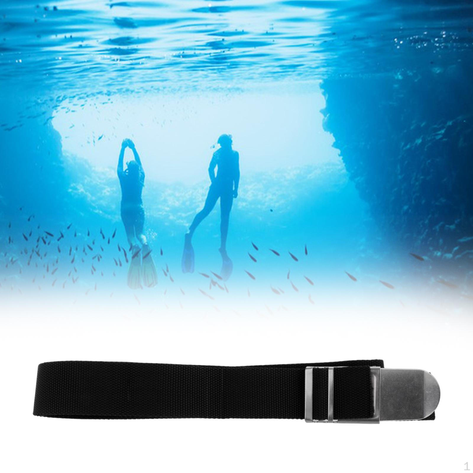 

Грузовой пояс для дайвинга 150 см, прочный пояс для сноркелинга, портативный для подводного подъема чёрный