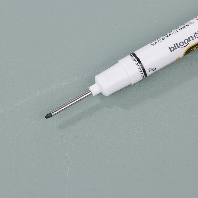 20 mm Markeringspenna Vattentät och Färgbeständig Keramisk Kakel Trä Metall Djup Hål Lång Spets Markeringspenna Träbearbetning Elektriker Verktyg