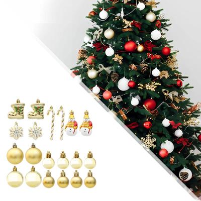 Christmas Balls for Hanging, Small Pendants Outdoor Holiday Decoration