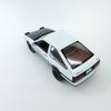 Toyota AE86 Concept Sports Car 1:24 Scale Diecast Miniature Model - Black & White, 1pc