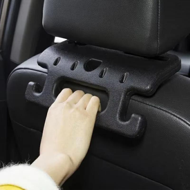 Car Seat Back Armrest Hooks - Safety Grab Handles &  Storage Hooks for Rear Seats, Interior Hand Hold Organizers