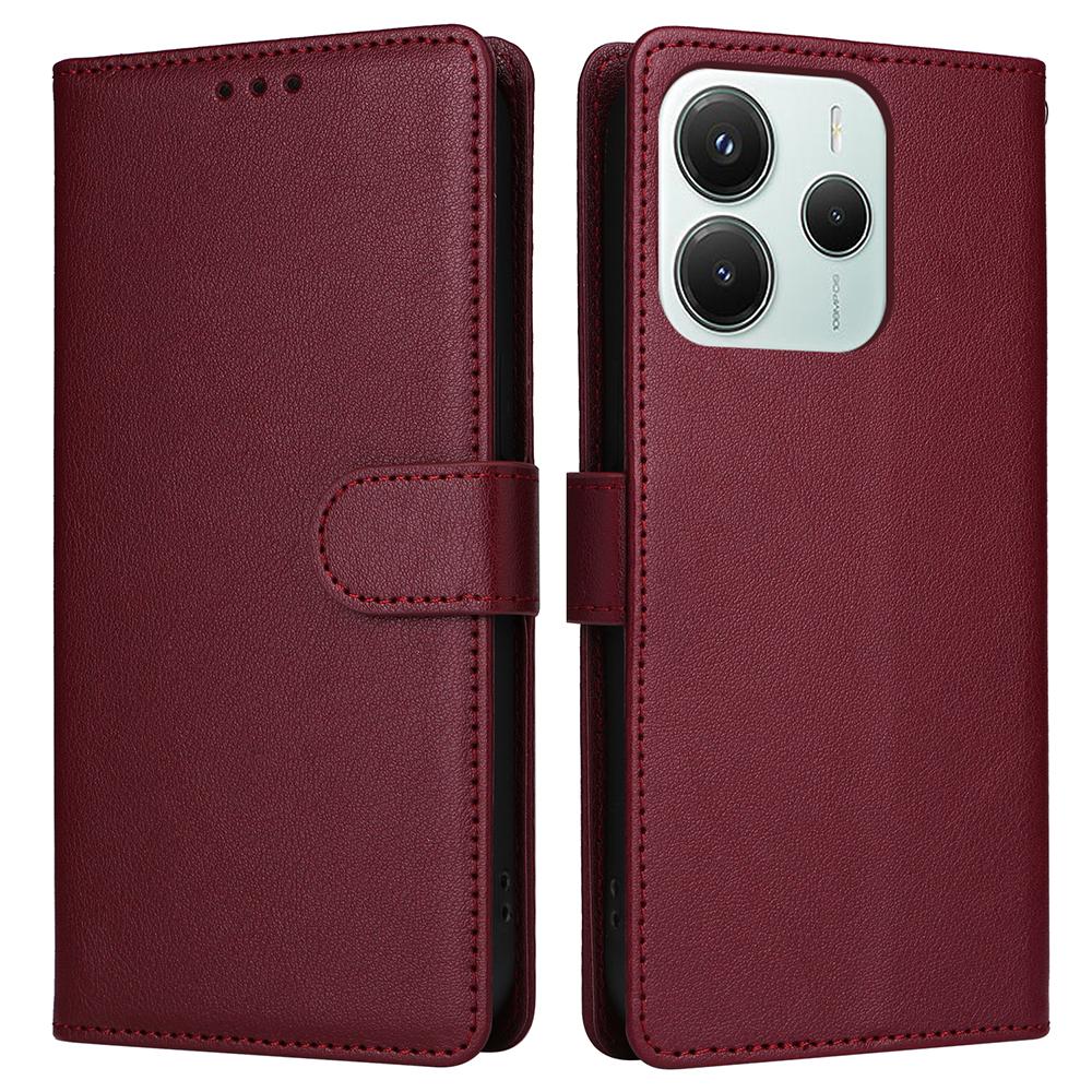 For Xiaomi Redmi Note 14 5G/Poco M7 Pro 5G Case Wallet Stand View PU Leather Phone Cover