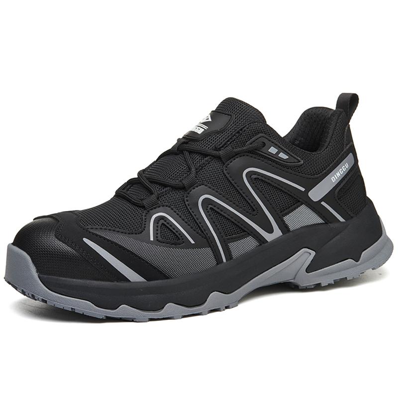 Women Work Safety Shoes Anti Smash Anti Puncture Steel Toe Shoes Men Breathable Safety Boots Protection Work Sneakers