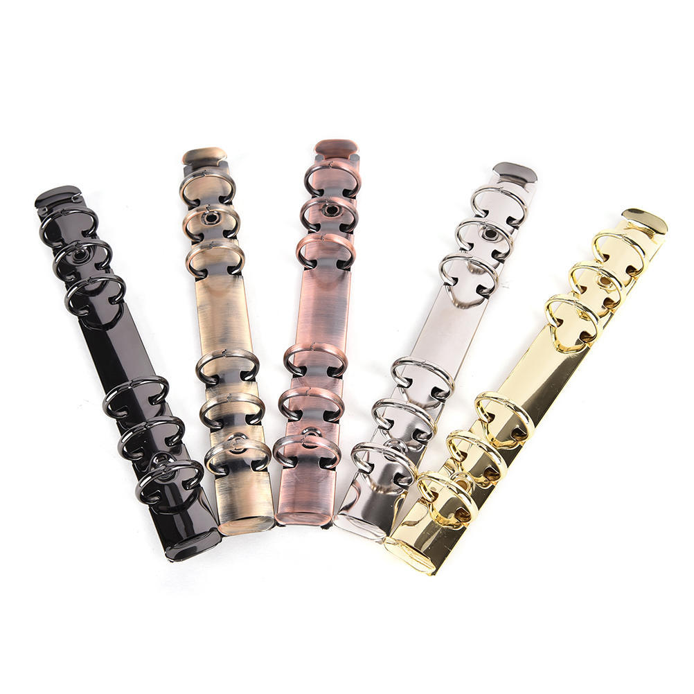 Folder Clip Diary Loose-leaf Ring File Folder Refillable Binding Hoops Spiral Rings Binder Clip