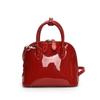 New Fashionable Versatile Handbag Glossy Solid Color Casual Shoulder Messenger Bag