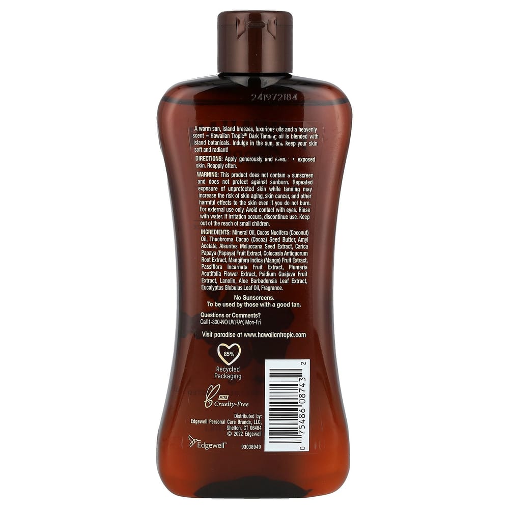 Hawaiian Tropic Dark Tanning Kokosový olej Originál 236 ml (8 fl oz)