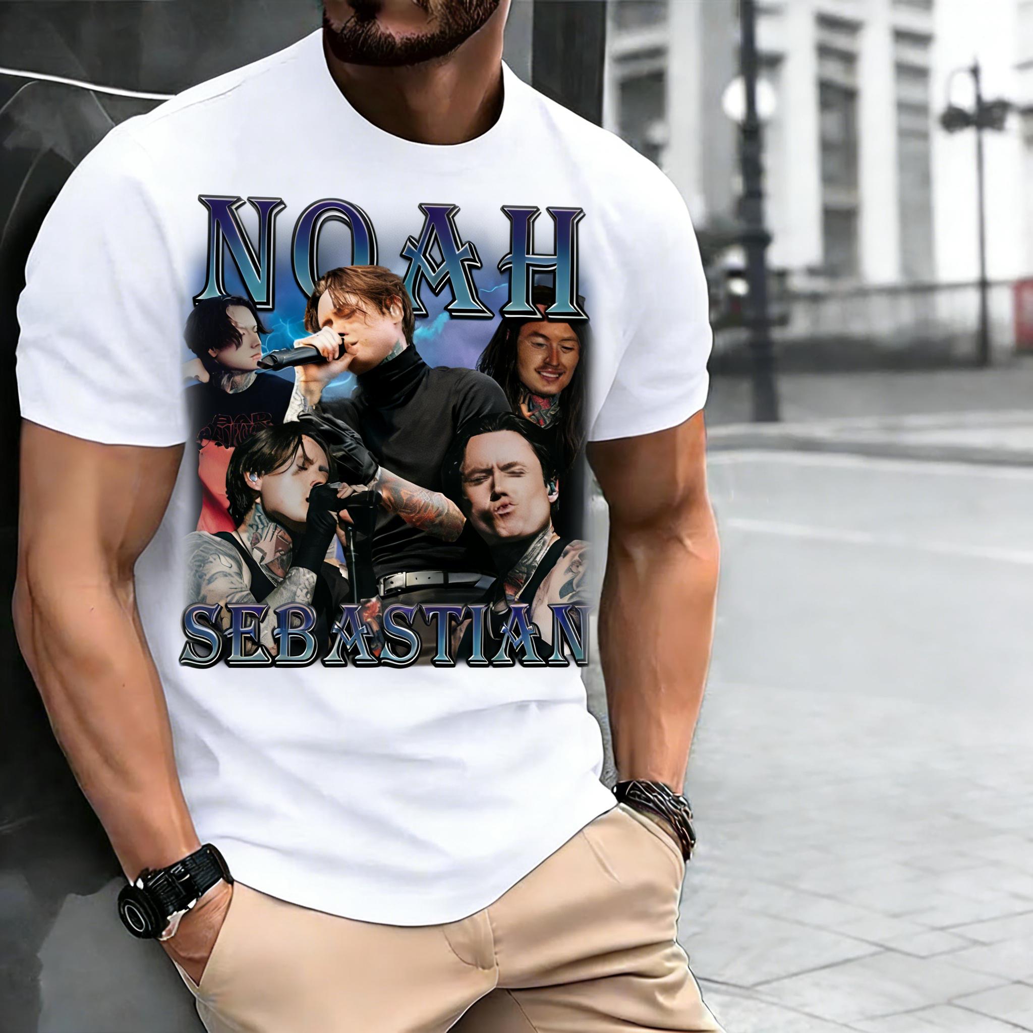 26 Мужская Женская Ограниченная Noah Sebastian Винтажная Футболка Bad Omens Рубашка Bad Omens Любовный Убийца Хип-Хоп Уличная Мужская Одежда M