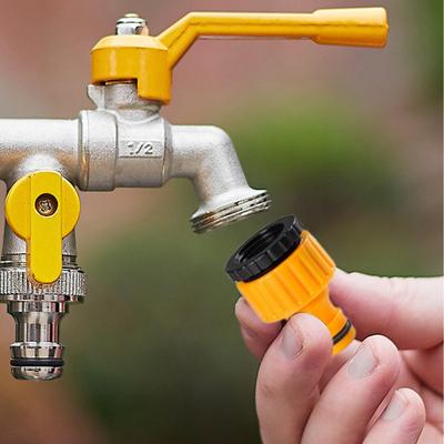 Garden Hose Quick Connect Leak Proof Garden Hose Fittings Quick Connect Fittings Adapter Weather Resistant Design For Water