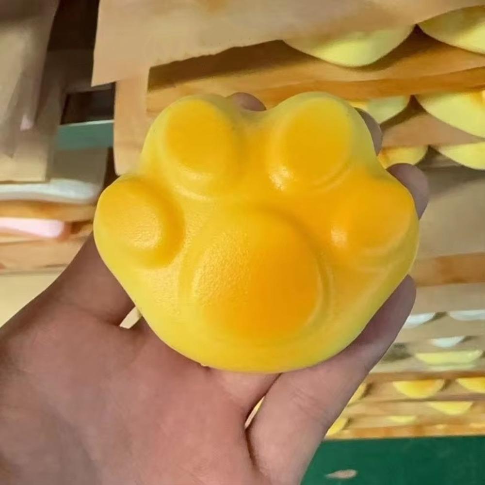 Sticky Croissant Squishy Toy Slow Rising Slow Rebound Toy Sensory Fidget Ball  Office Workers