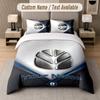 Custom Bedding Set New Holland Pattern, Print Name Text 1 Duvet Cover Plus 2 Pillowcases Home Textile