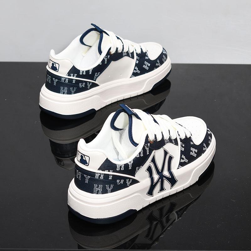 Autumn casual board shoes new summer couple breathable dad shoes leather increase 12