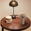 Bedside Cabinet for Home Use, Small Antique Creative Small Round Table Three Story Bedroom Bedside Storage Rack