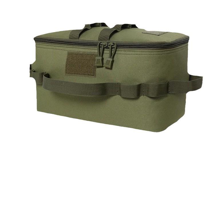 Multifunctional Tactical Outdoor Bag - Large Capacity, Anti-Collision Picnic, Cassette Stove Storage, Ice Pack Included