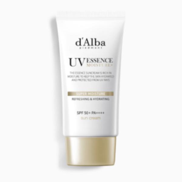 

d Alba Super Moisture Essence Sun Cream SPF Hydrating & Radiance Sunscreen 50ml