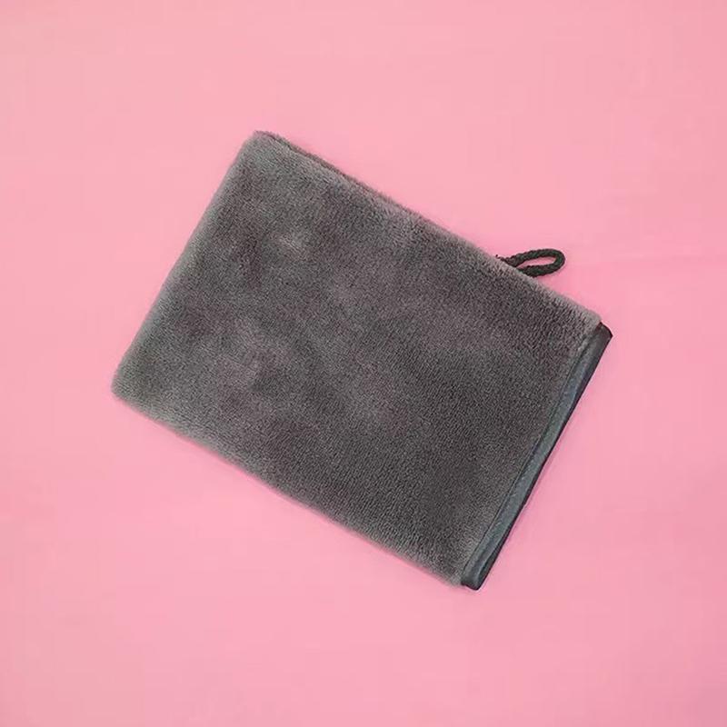 1Pc Reusable Facial Cleansing Glove Microfiber Cloth Makeup Remover Towel Face Towel Face Cleaner Pads Face Care Tool