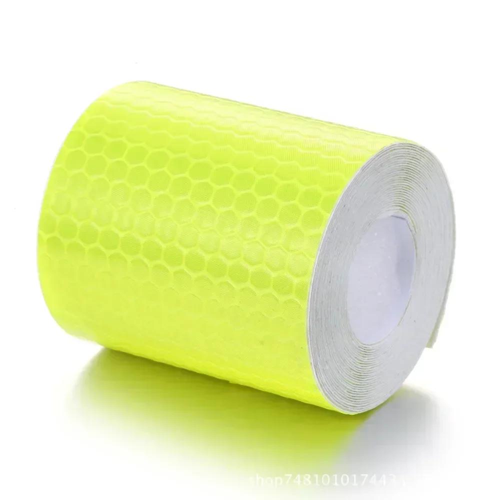 Car Reflective Tape Auto Safety Warning Sticker Reflector Protective Tape Strip Film for Trucks Auto Motorcycle Stickers