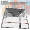 Forklift Cover Dust Rain Wind Proof Transparent EVA Protective Enclosure All Weather Forklift Sunshade