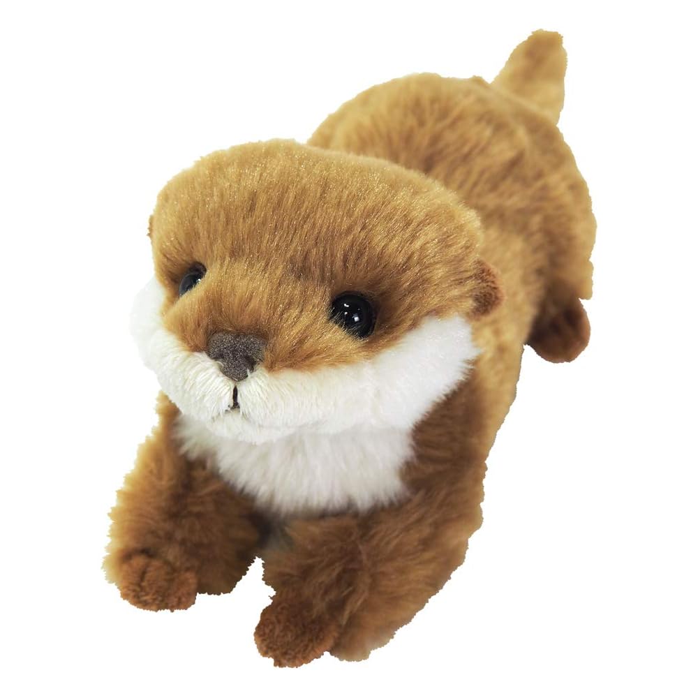 Sunlemon Fluffies Otter Plush Toy Beige S 8x9x26cm Soft Animal Stuffed Toy
