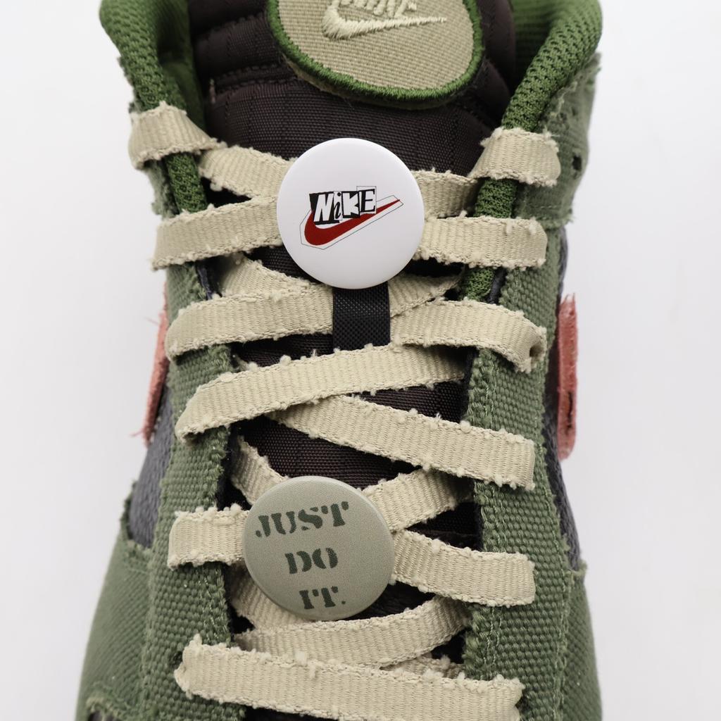 IB2256-300 Nike Dunk Low Retro LTD Army Olive Black Velvet Brown Rust (Men's)