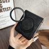 Retro Skin-friendly PU Leather Phone Case For Motorola Moto Razr 70 50 Ultra 60 Razr 2026 2025 2025 Rotable Holder Protect Cover