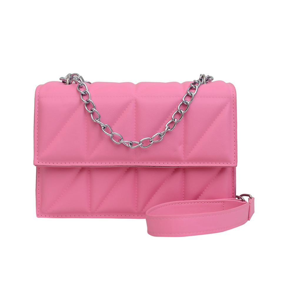 

Women s chain shoulder bag - a lightweight square commuter bagthat isideal for work and dates A fashionable daily accessory A-DH розы красного