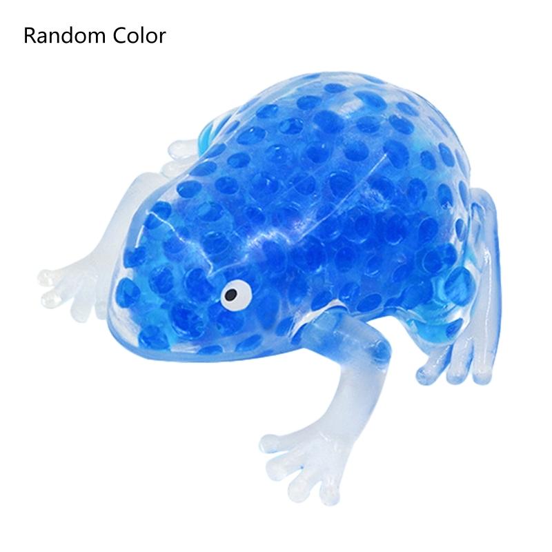 

Toys Cute for Frog Reliever Stress Gifts New Soft Cream Squeeze Present Toy Adult Women Big Beads Toys 1