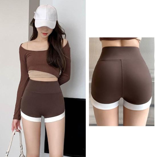 Женские компрессионные леггинсы с высокой талией для йоги — фото 6