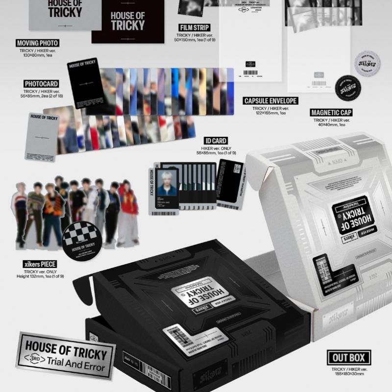 Xikers   House Of Tricky  Trial And Error   Mini Album Set