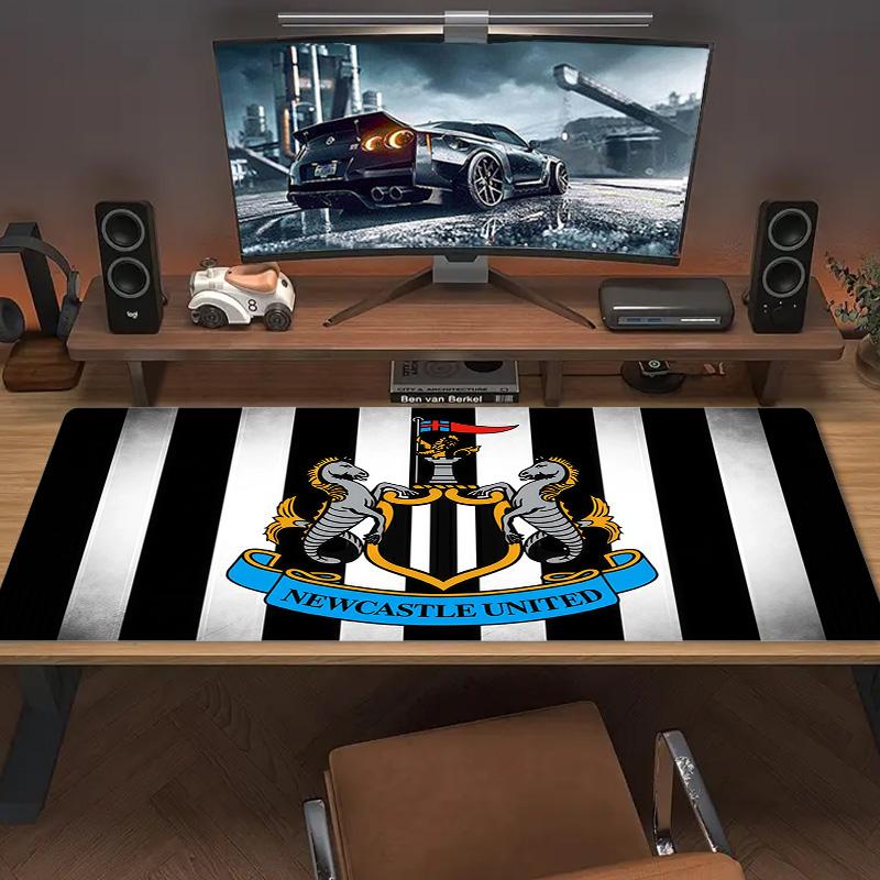 Newcastle United FC Print  Cushion Non-slip Laptop Tablet Big Mousepad XXL Mat Mini PC Playmat With Lock Edge