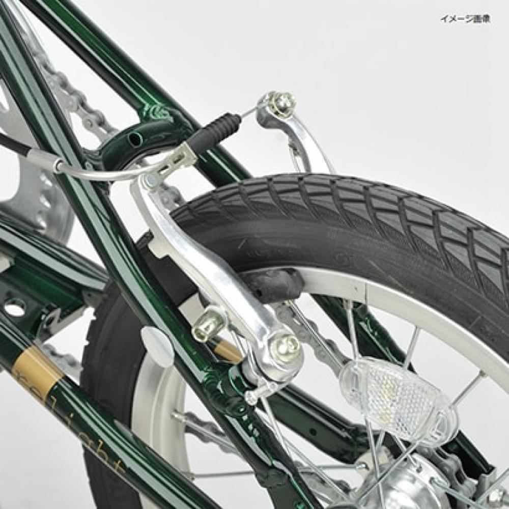 Captain Stag Captain Stag Yg 1410 [folding Bicycle Rewrite Al Fdb141 Silver]