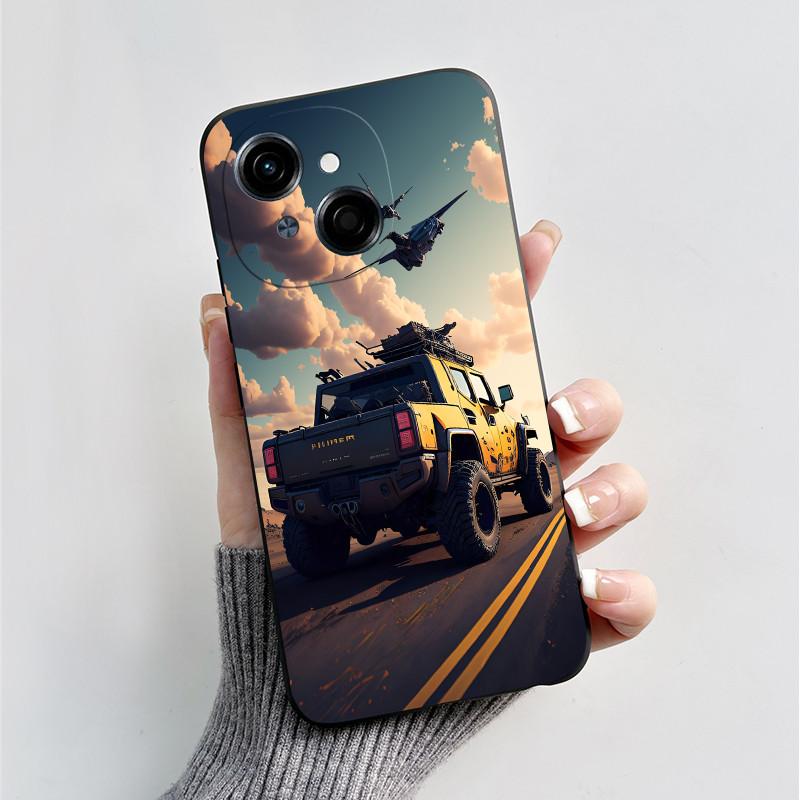 For Tecno Spark Go 1 Case Tecno Pop 9 Black Myth Wukong Shockproof Soft Silicone Back Cover For Tecno Spark Go1 Pop9 Phone Case