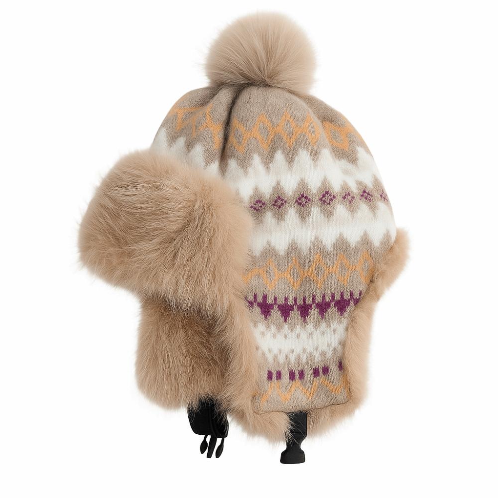 Chapeau à Oreillettes Thermique Coupe-vent Chapeau en Fausse Fourrure Tendance Bonnet Chaud d'Hiver Activités Extérieures Hivernales