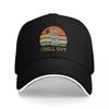 Night Moon Chill Guy Y2k Sport Baseball Caps Women Personalized Male Beach Sunscreen Hats Peaked Cap