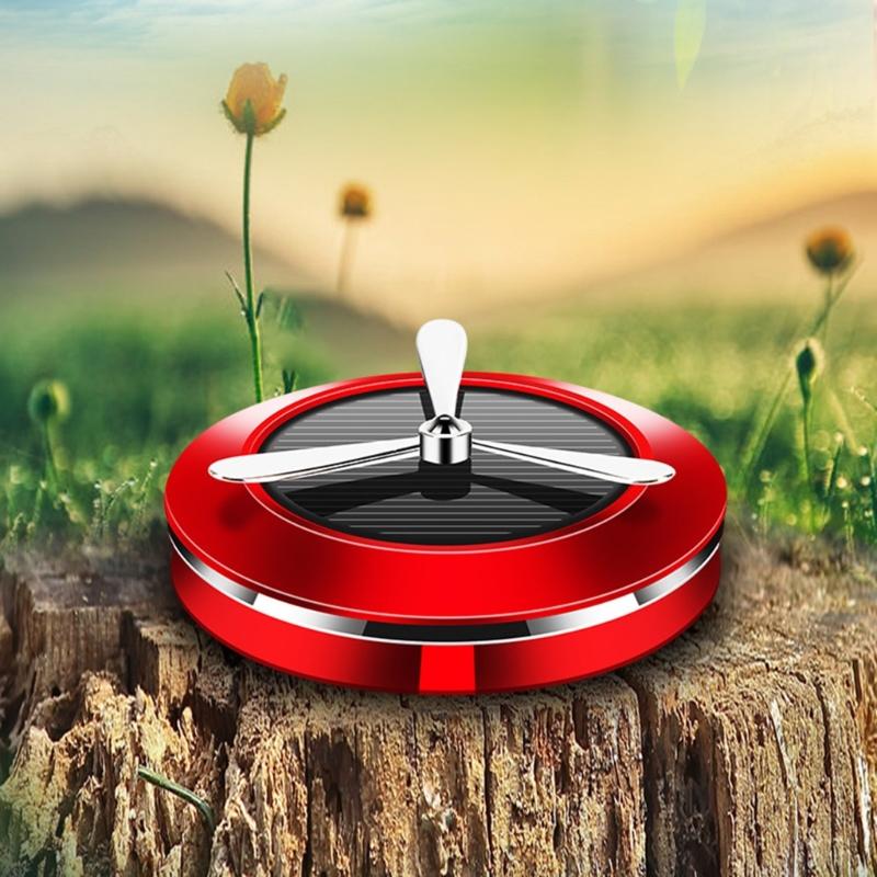 SUV Perfumes Diffuser Solar Rotating Air Fresheners Scent Car Decoration Interior Accessories Create Soothing Atmosphere