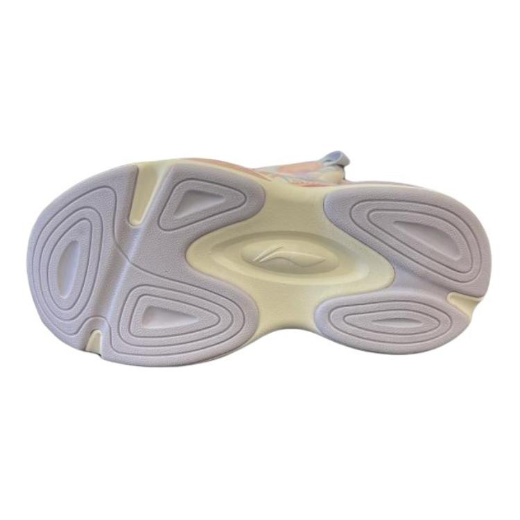 Li Ning Kids Comfortable Casual Non-Slip Wear-Resistant Low-Cut Boots Kids boots Pink YKNS100-32