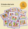 Tetris-Themed Wooden Blocks Puzzle for Kids – Brain Teaser & Color Recognition Toy