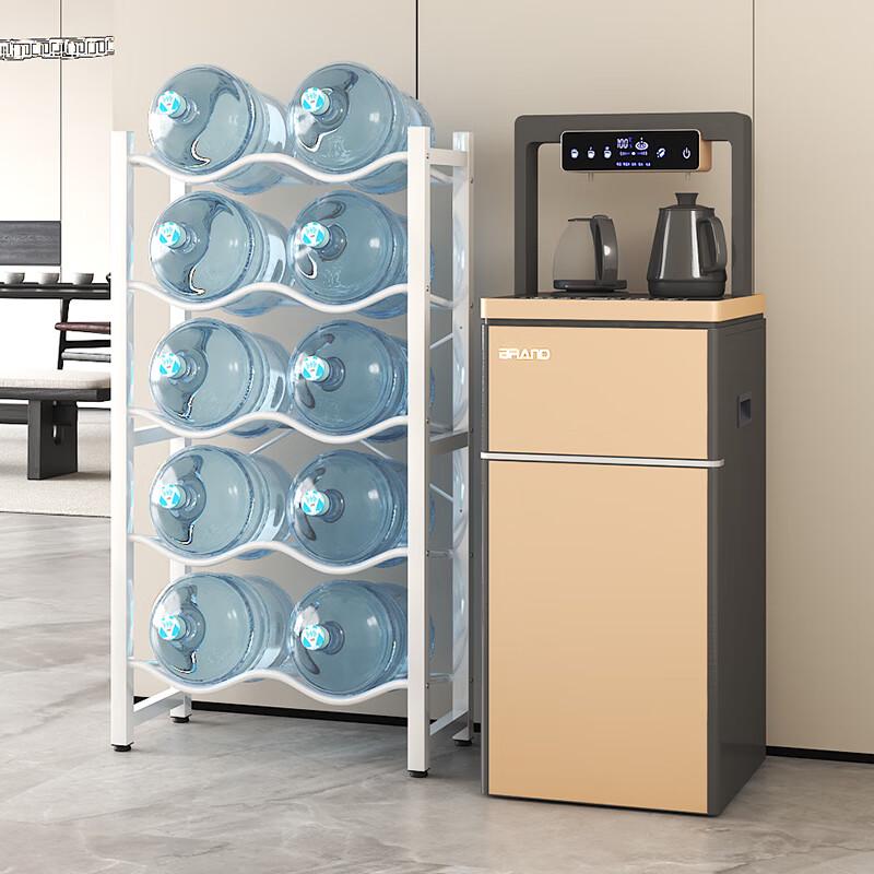 3-Tier Floor-Standing Water Bottle Storage Rack