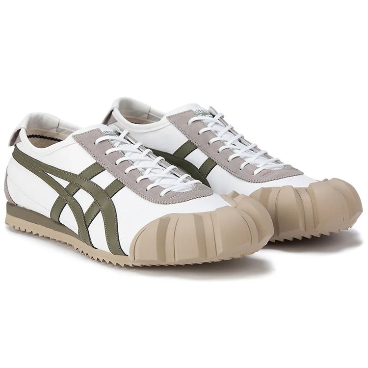 ONITSUKA TIGER Dentigre Comfortable Exquisite Durable Low-Top Running Shoes Unisex Sneaker Khaki-Green 1183B258-101