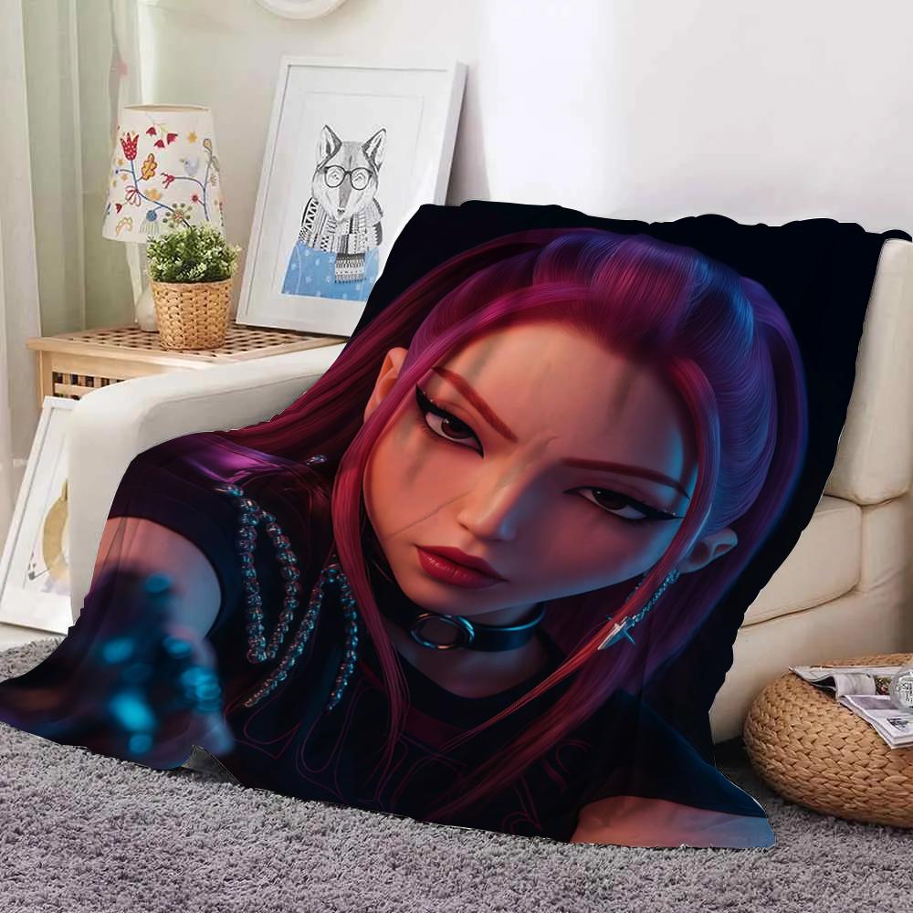 KPop Demon Hunters Symphony animation on the blanket: the intertwined beauty of characters and scenes keeps warm and warm